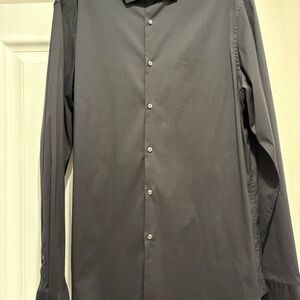 Michael Kors Black Slim Fit Shirt